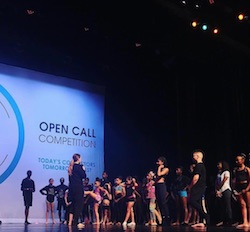 Emily Bufferd teaching at Open Call. Photo courtesy of Open Call Competition.