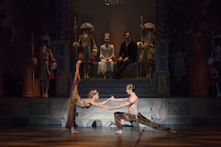 Lia Cirio and Lasha Khozashvili in 'Mikko Nissinen's The Nutcracker'. Photo by Liza Voll, courtesy Boston Ballet.