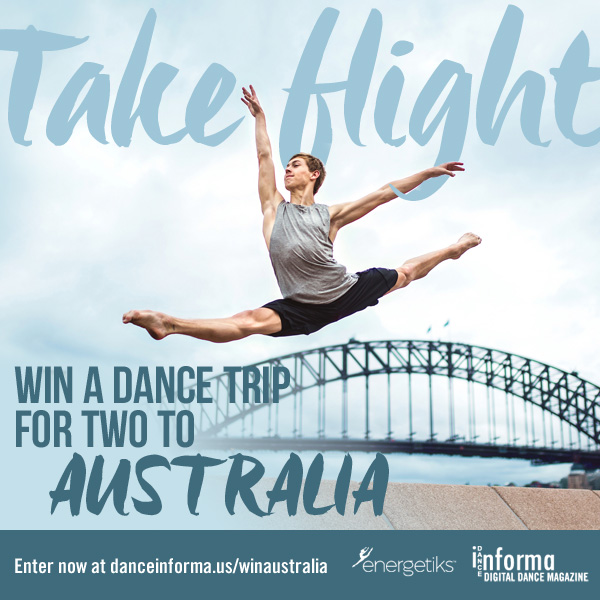 Win dance trip to Australia