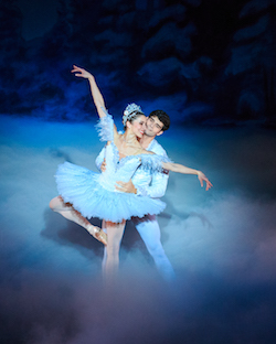 Allison DeBona and Rex Tilton in Ballet West's 'The Nutcracker'. Photo by Luke Isley.