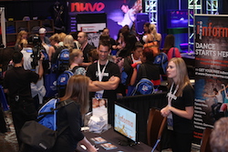 Dance Teacher Web Live Expo filled with the top dance merchants. Photo by David Williamson.