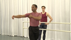 From Craig Hall's Dancio ballet class.