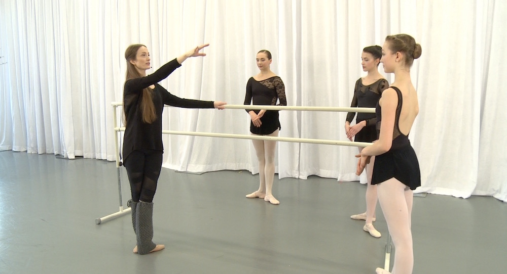 From Julie Kent's Dancio ballet class.