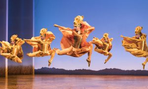 Lionesses Dance in 'The Lion King' North American Tour. ©Disney. Photo by Deen van Meer.