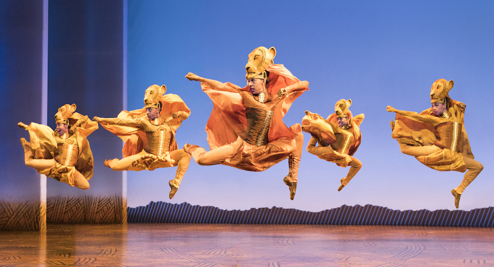 Lionesses Dance in 'The Lion King' North American Tour. ©Disney. Photo by Deen van Meer.