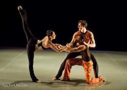 Ursula Verduzco (left) in Benjamin Briones' 'Zavavy'. Photo by Rachel Neville.