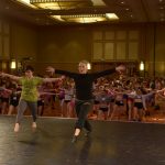 Mandy Moore teaches at Jump dance convention