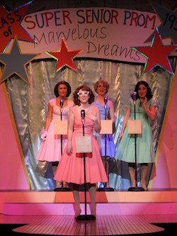 The Marvelous Wonderettes. Photo courtesy of Alhambra Theatre & Dining.