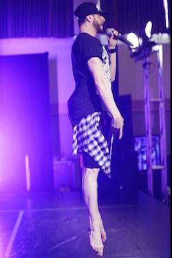 Brian Friedman. Photo by Eliza Britney at Radix Dance Convention.
