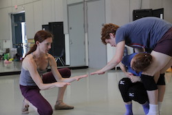 Gabrielle Lamb at the National Choreographers Initiative. Photo by Ty Parmenter.