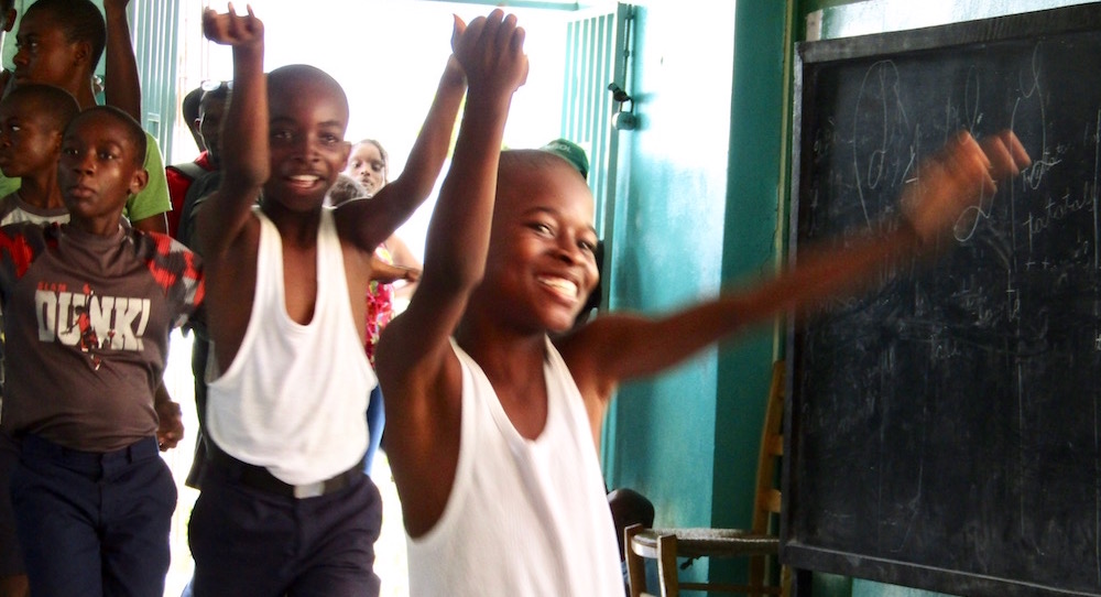 Broadway's Babies' program in Haiti. Photo by Katy Pfaffl.