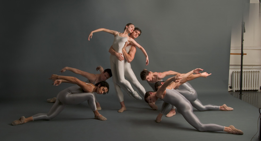 The Joffrey Ballet in 'Round of Angels'. Photo by Herbert Migdoll.