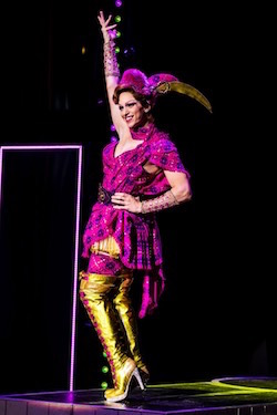 Tyler Jent in 'Kinky Boots'. Photo by Matthew Murphy.