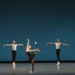 Boston Ballet in George Balanchine's 'Stravinsky Violin Concerto' © The George Balanchine Trust. Photo by Liza Voll, courtesy of Boston Ballet.