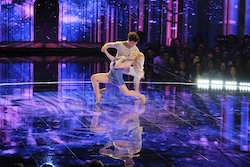 'World of Dance' Qualifiers Charity and Andres. Photo by Justin Lubin/NBC.