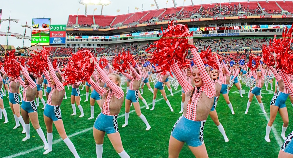 Just For Kix's Outback Bowl. Photo courtesy of JFK.