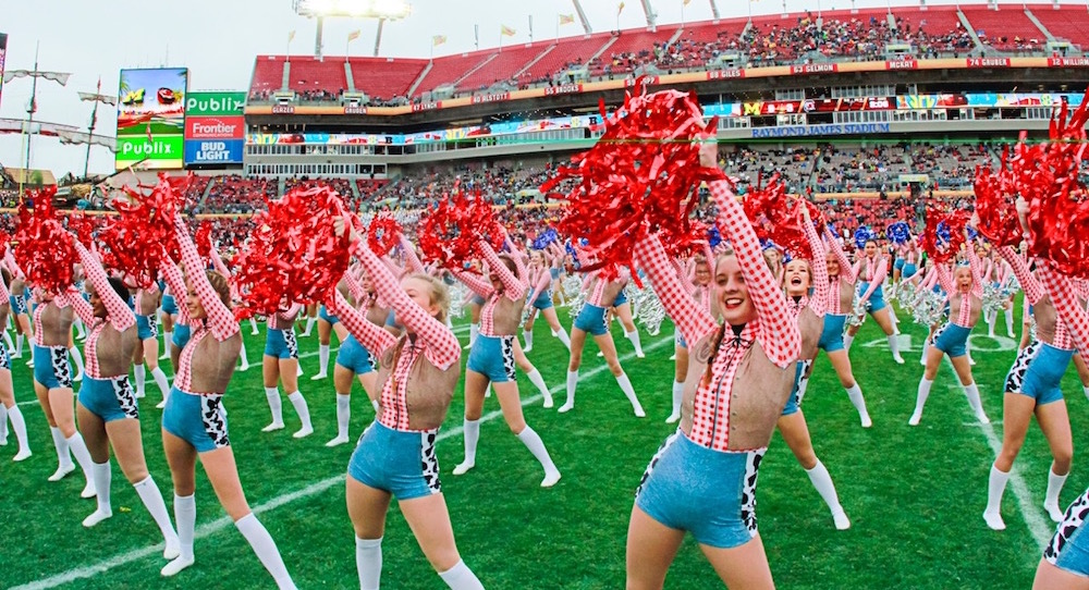 Just For Kix's Outback Bowl. Photo courtesy of JFK.