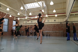 Kate Loh's ballet class at Peridance Capezio Center. Photo courtesy of Peridance.