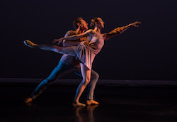 Stephen Hanna and Dona Wiley in Lydia Johnson Dance's 'This, and my heart beside...'. Photo by Dmitry Beryozkin.