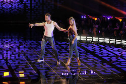 'World of Dance' Qualifiers Pasha and Danielle. Photo by Justin Lubin/NBC.