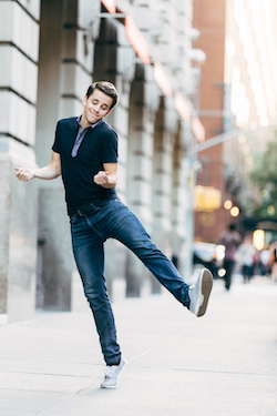 Chaz Wolcott. Photo by Dancers of New York/James Jin.