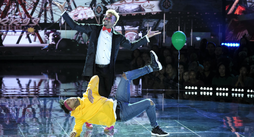 'World of Dance' Duels competitors BDash and Konkrete. Photo by Justin Lubin/NBC.
