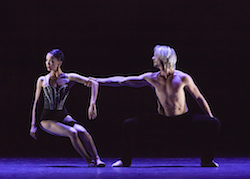 Miho Ogimoto and Michal Štípa of The Czech National Ballet. Photo by Kim Kenney.