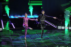 'World of Dance' The Cut competitors Jonas and Ruby. Photo by Justin Lubin/NBC.