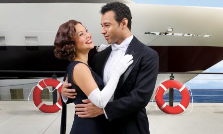 Lisa Helmi Johanson and Corbin Bleu in 'Anything Goes', running November 2-December 23, at Arena Stage. Photo by Tony Powell.