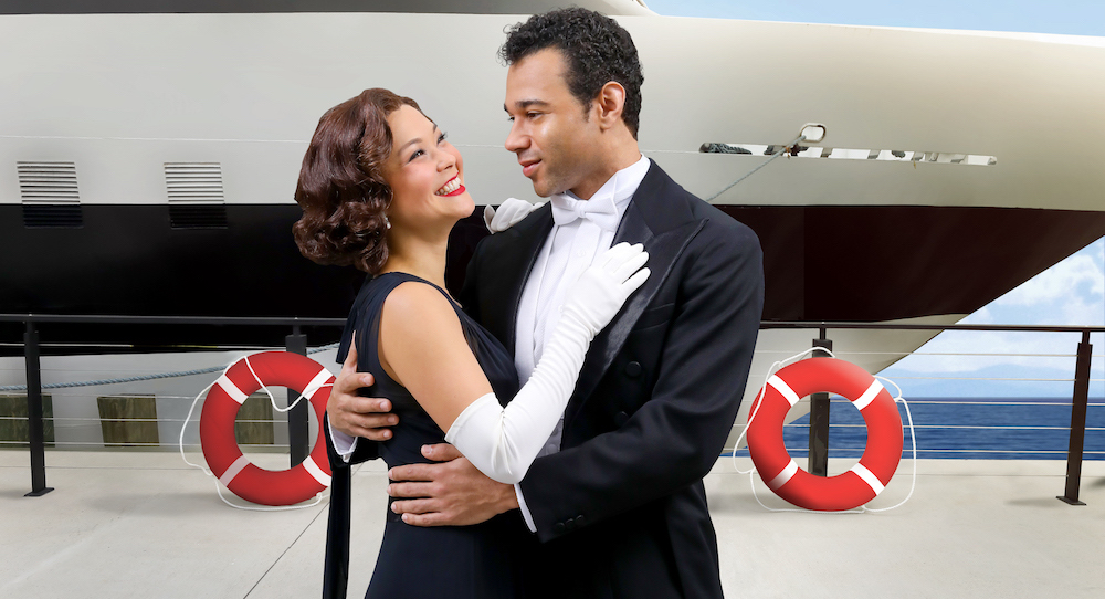 Lisa Helmi Johanson and Corbin Bleu in 'Anything Goes', running November 2-December 23, at Arena Stage. Photo by Tony Powell.