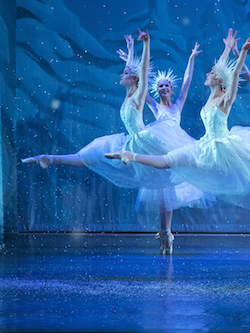 Carolynn Rowland in Los Angeles Ballet' The Nutcracker'. Photo courtesy of Rowland.