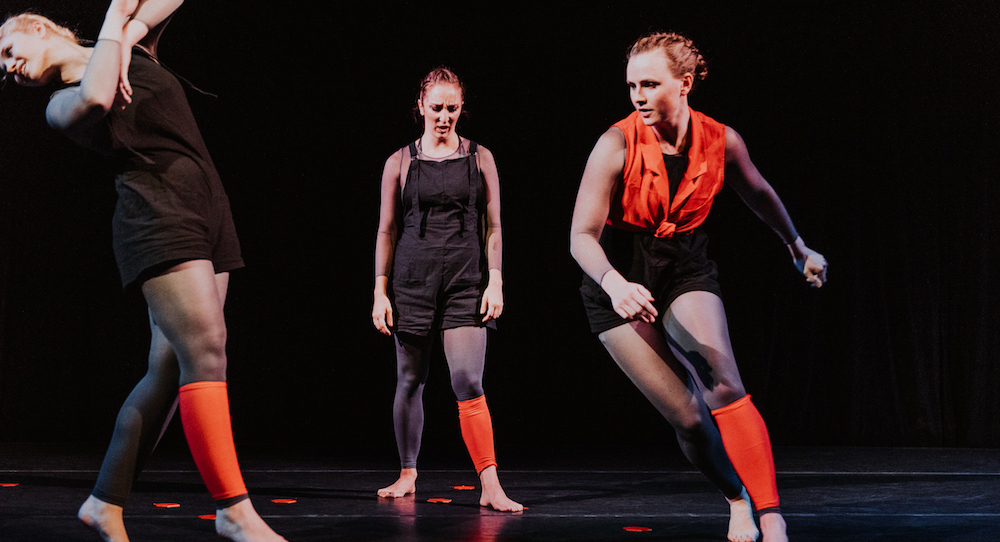 Devon Colton, Melenie Diarbekirian and Katie McGrail. Photo by Nicole Tomaselli.