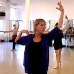 Ginger Thatcher teaching at Steps on Broadway. Photo courtesy of Thatcher.