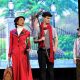 Maranatha Christian School in Mary Poppins using a Grosh Digital Backdrop.