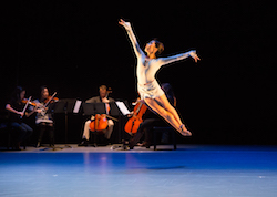 Andrea Yorita in Matthew Neenan's 'Increasing'. Photo by Alexander Iziliaev.