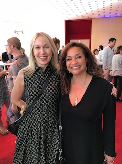 Marguerite Derricks and Debbie Allen. Photo courtesy of Derricks.