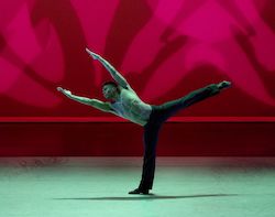 AAADT's Solomon Dumas in Alvin Ailey's 'Revelations'. Photo by Paul Kolnik.