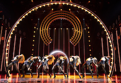 The cast of 'The Cher Show' on Broadway. Photo by Joan Marcus.