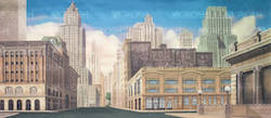 Grosh Backdrops and Drapery's 'New York Street' backdrop. 