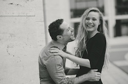 Sara Mearns and husband Josh Bergasse. Photo by Matt Simkins.