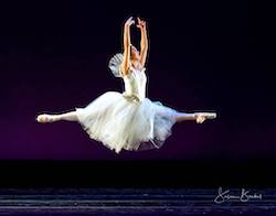 City Ballet of Cleveland dancer Adrienne Chan in 'Giselle'. Photo by Susan Bestul.