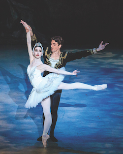 Ballet West Principal Beckanne Sisk and Christopher Ruud. Photo by Luke Isley.