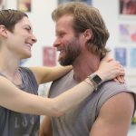 Catherine Wreford and Craig Ramsay in rehearsal. Photo by Heather Milne for RWB.