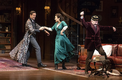 Harry Hadden-Paton, Laura Benanti and Allan Corduner. Photo by Joan Marcus.