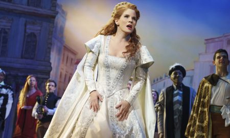 Kelli O'Hara in 'Kiss Me, Kate'. Photo by Joan Marcus.