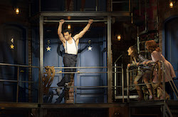 Corbin Bleu, Sarah Meahl and Erica Mansfield in 'Kiss Me, Kate'. Photo by Joan Marcus.