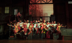 James T. Lane and the company of 'Kiss Me, Kate'. Photo by Joan Marcus.