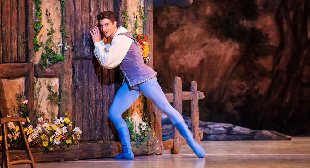 Christopher Ruud in Ballet West's 'Giselle'. Photo by Luke Isley.