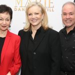 Lynn Ahrens, Susan Stroman and Stephen Flaherty, the creative team of 'Marie, Dancing Still'. Photo by Walter McBride.