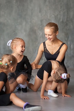 beginner ballet class